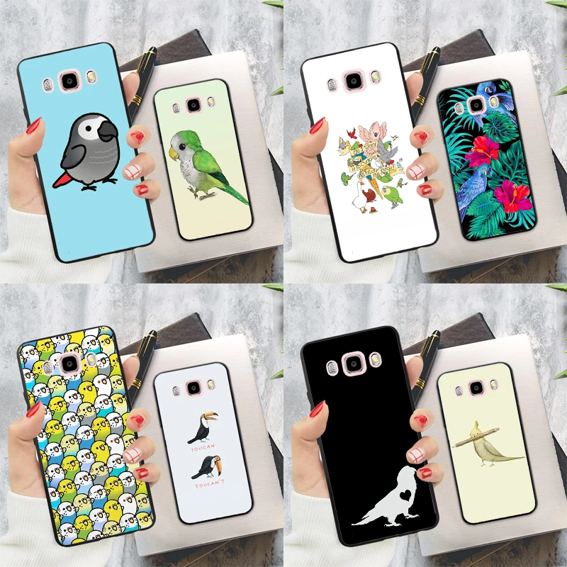 Чехол с птицами-попугаями для Samsung Galaxy J8 A7 A9 A8 A6 Plus J4 J6 2018 J1 J3 J7 J5 2016 A3 A5 2017 чехол |