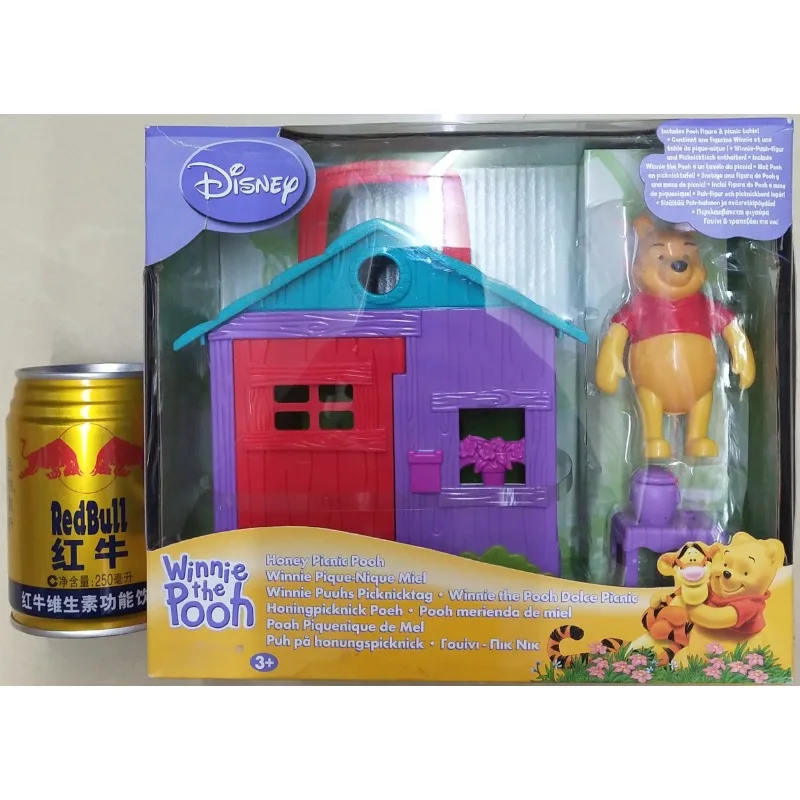 Фигурка куклы Disney Winner из аниме медведь-Пух модель домика для ролевых игр