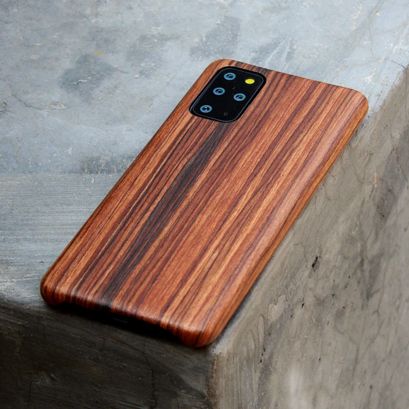 

For Samsung Galaxy Note 20 S20 /S20+ /S20 S21 Ultra walnut Enony Wood Bamboo Rosewood MAHOGANY Real Wooden Hard Back Case Cover