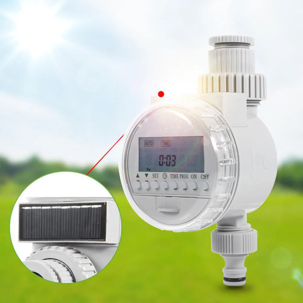 

Garden Water Timer LCD Display Automatic Watering Home Garden Irrigation Timer Controller System