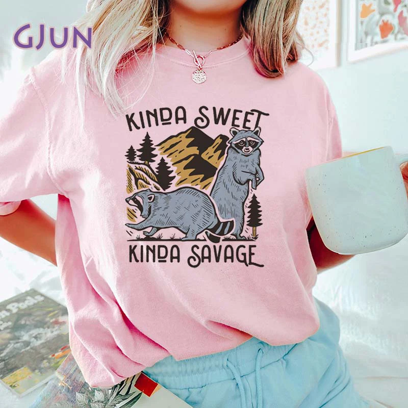 Женская хлопковая футболка, модные милые футболки с графическим принтом, летние женские футболки с коротким рукавом, женские топы, женская футболка, одежда