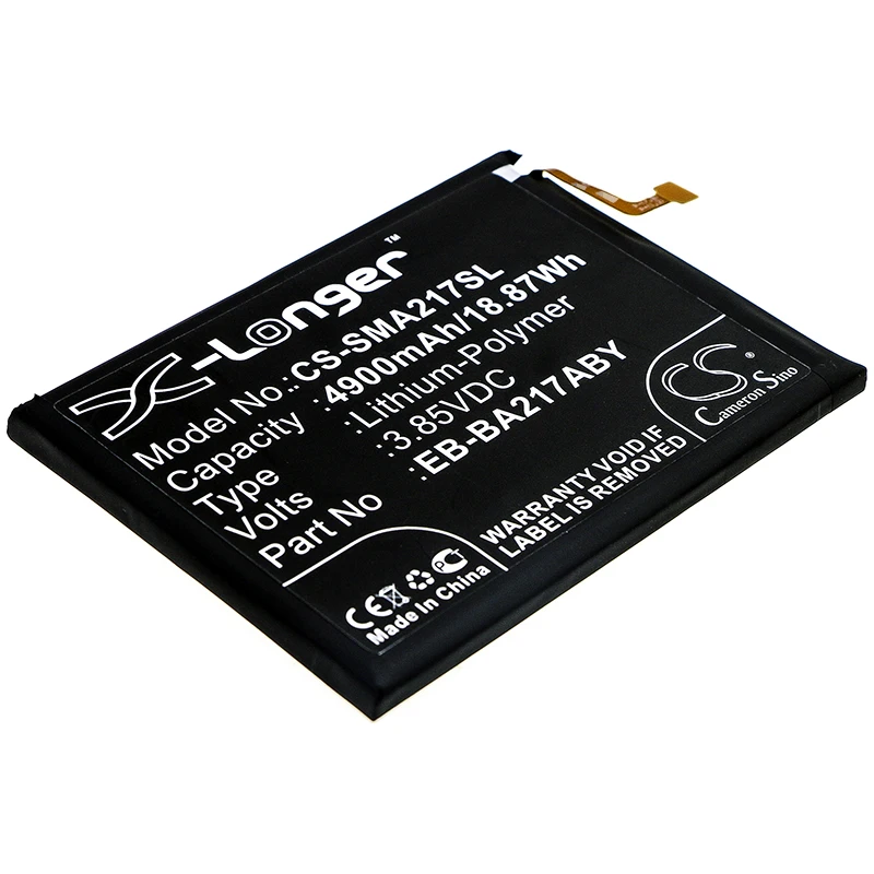 

Cameron Sino Mobile SmartPhone Replacement Li-Polymer Battery 4900mAh For EB-BA217ABY Neffos Galaxy A21s 2020, SM Free Tools