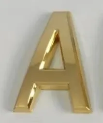 

Светоотражающие золотые самоклеящиеся наклейки с адресом и номерами 0-9 A-F для дверей дома, почтового ящика, гаражных ворот автомобиля, прочные водонепроницаемые знаки