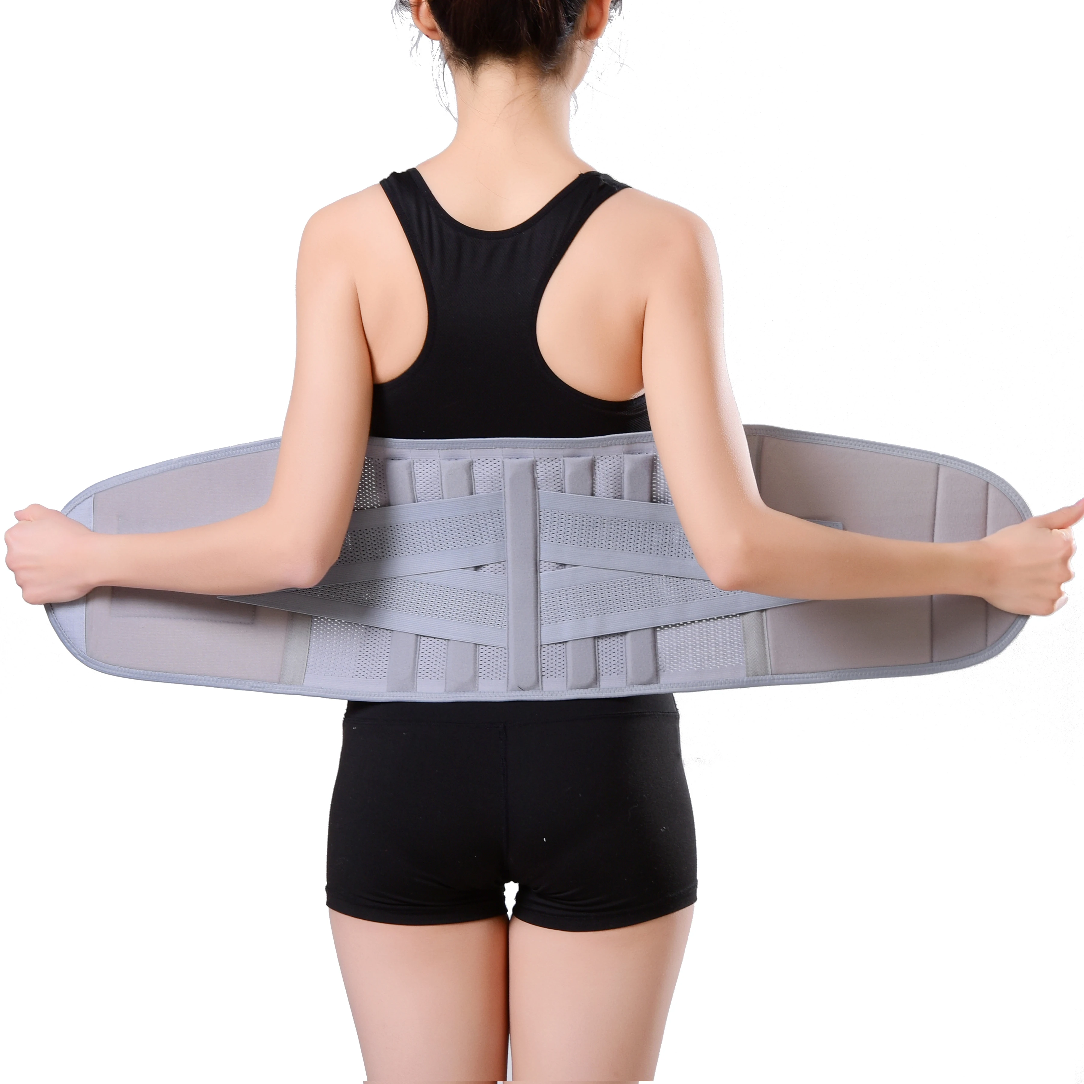 Регулируемый поясничный поддерживающий пояс для контроля сжатия позвоночника