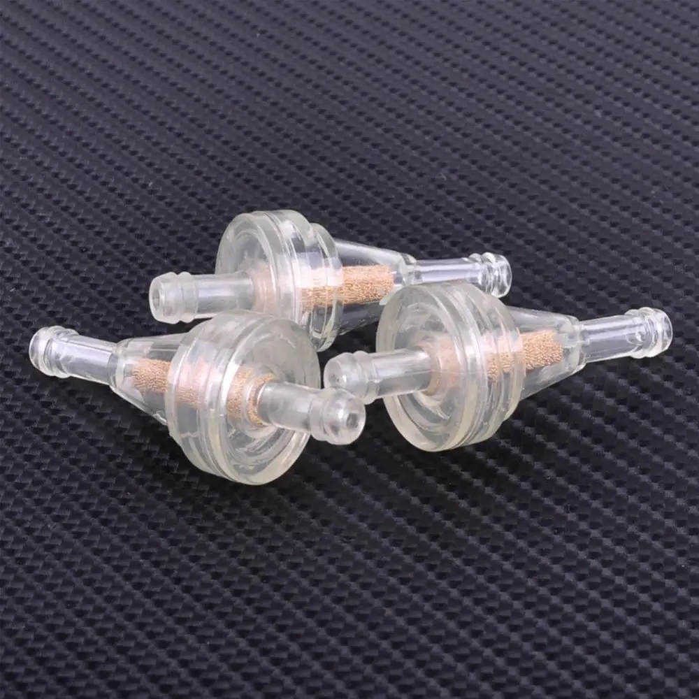

Fuel Filter 10Pcs Universal Clear Gas In Line Snowmobile Dirt Bike ATV Accessory