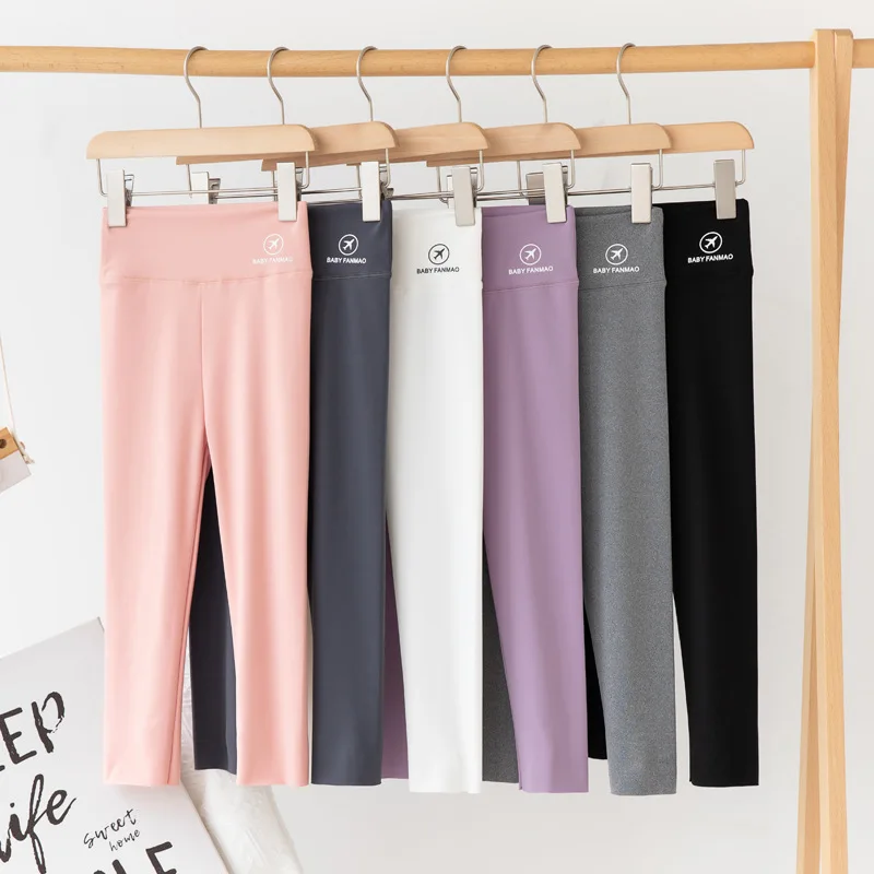 

Children's Shark Barbie Pants Girls' Slim Stretch Pants High Waist Fashion Girls Leggings
