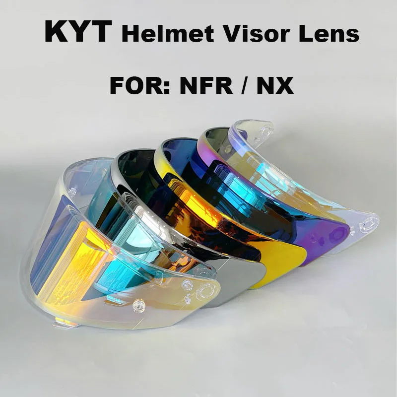 

Capacete KYT Helmet Visor For KYT NFR NX NXR Full Face Motorcycle Helmet Windshield Casco Moto KYT NX NXR Accessories Anti-UV