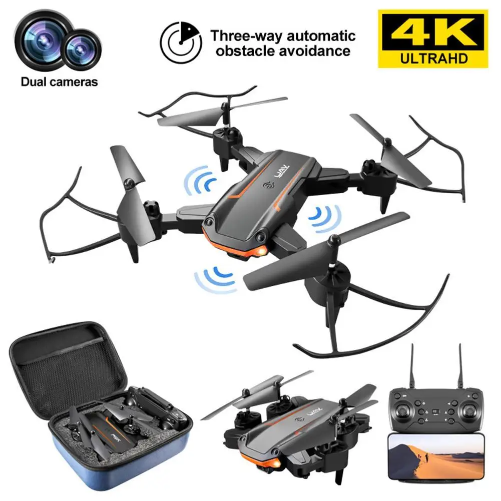 

Ky603 Mini Drone 4k Hd Camera Three-way Infrared Obstacle Avoidance Altitude Hold Mode Foldable Rc Quadcopter Boy Gifts