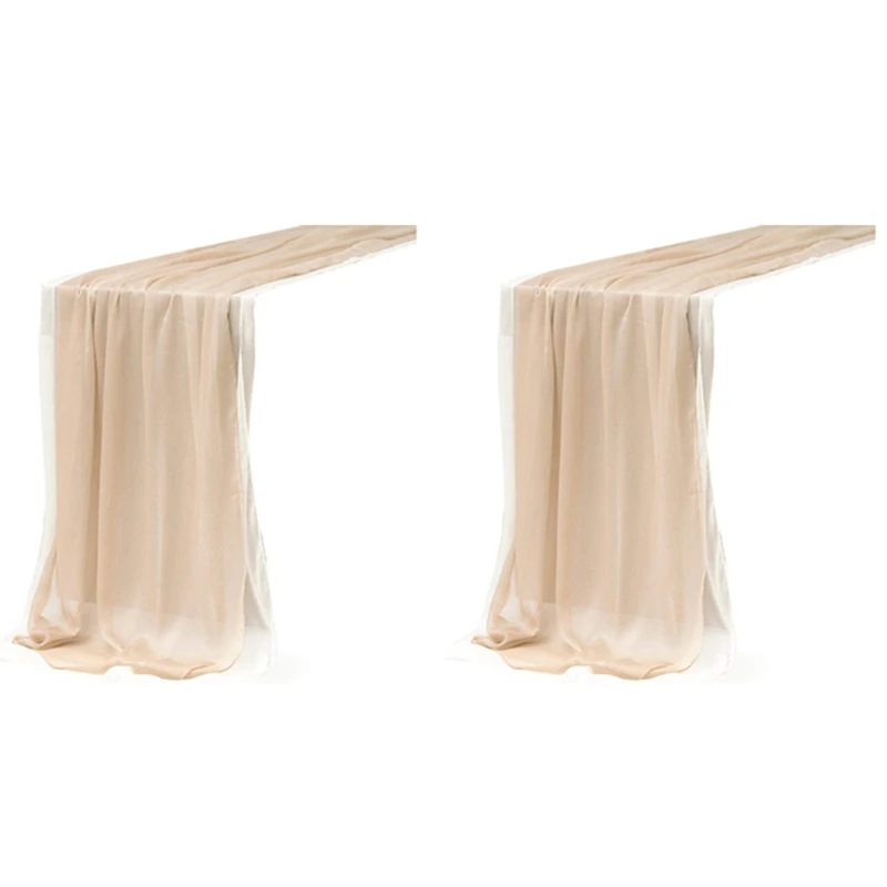 

Шелковая шифоновая скатерть (набор из 4 шт.) для любимого стола, украшение для свадебной вечеринки, девичника, розовое шампанское