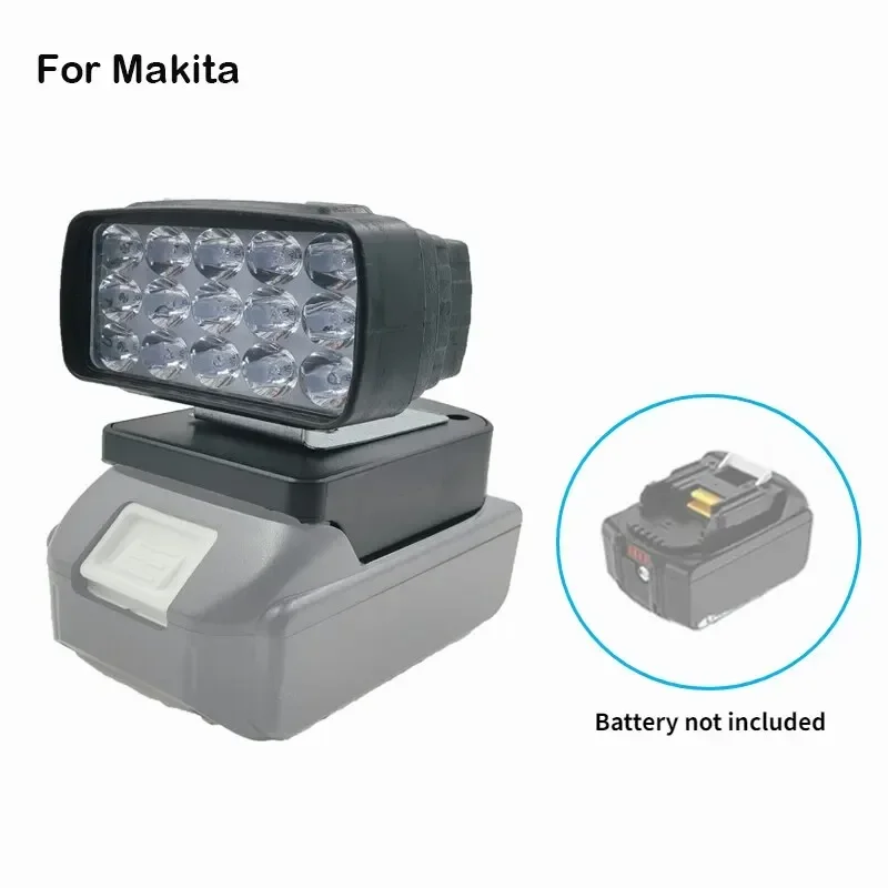 

Светодиодный фонарь ZWINCKY для Makita/Dewalt/Milwaukee BL1430 BL1830