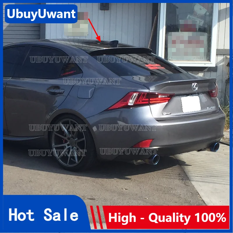

Carbon Fiber Rear Roof Spoiler Fit For Lexus IS IS250 IS300 IS350 2013 2014 2015 2016 2017
