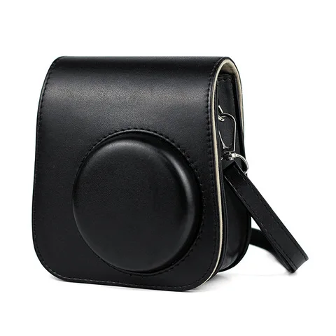 Camera Bag with Shoulder Strap for Camera Case PU Leather Soft Silicone Cover Bag