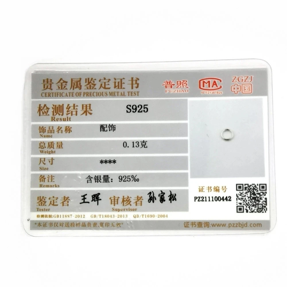 20PCS 925 Sterling Silver Jump Rings & Split Rings for DIY Jewelry Making Open /Closed Rings Jewelry Findings Accessories