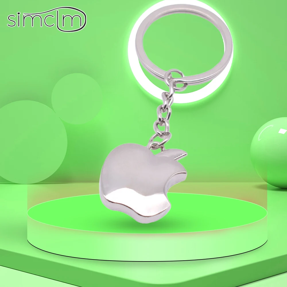 Автомобильный брелок Apple новинка сувенирные металлические аксессуары для