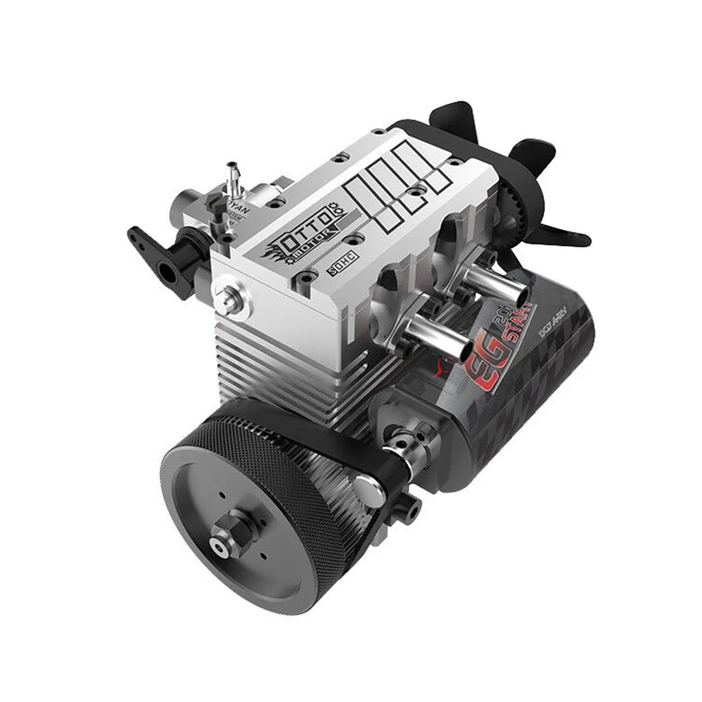 Toyan FS-L200AC DIY Набор 4-х тактных 2-цилиндровых двигателей Nitro