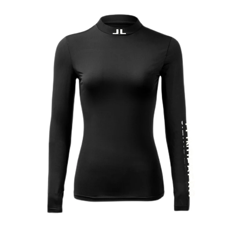 

2022 new golf spring and autumn clothing women's outdoor sports fashion slim fit leisure long sleeve T-shirt polo shirt