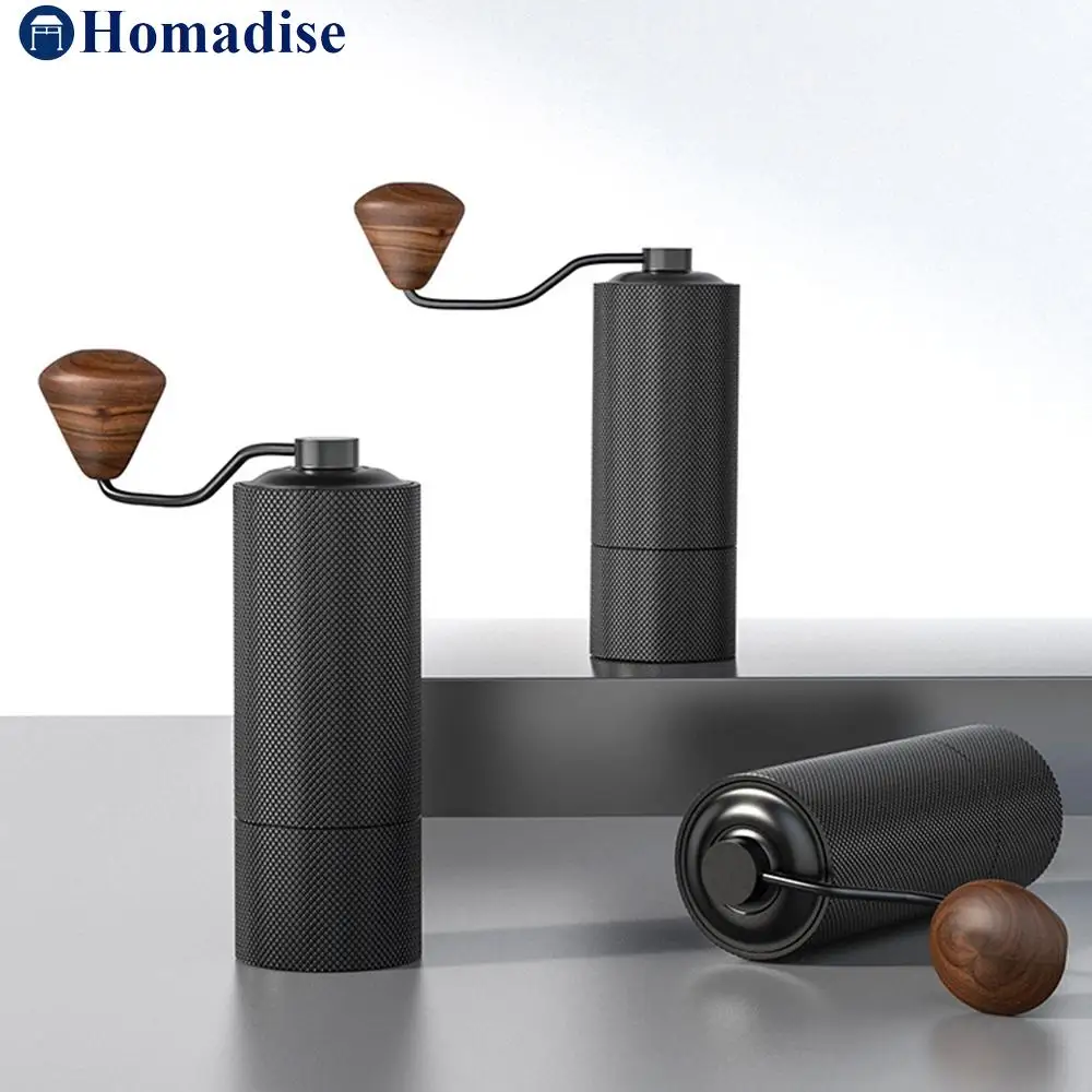 

Manual Coffee Bean Grinder with Adjustable Setting Portable Hand Coffee Grinder with Stainless Steel Conical Burr Milling
