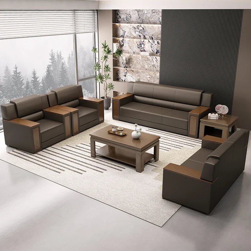 Современные индивидуальные роскошные диваны для офиса на 6 человек 3-местный