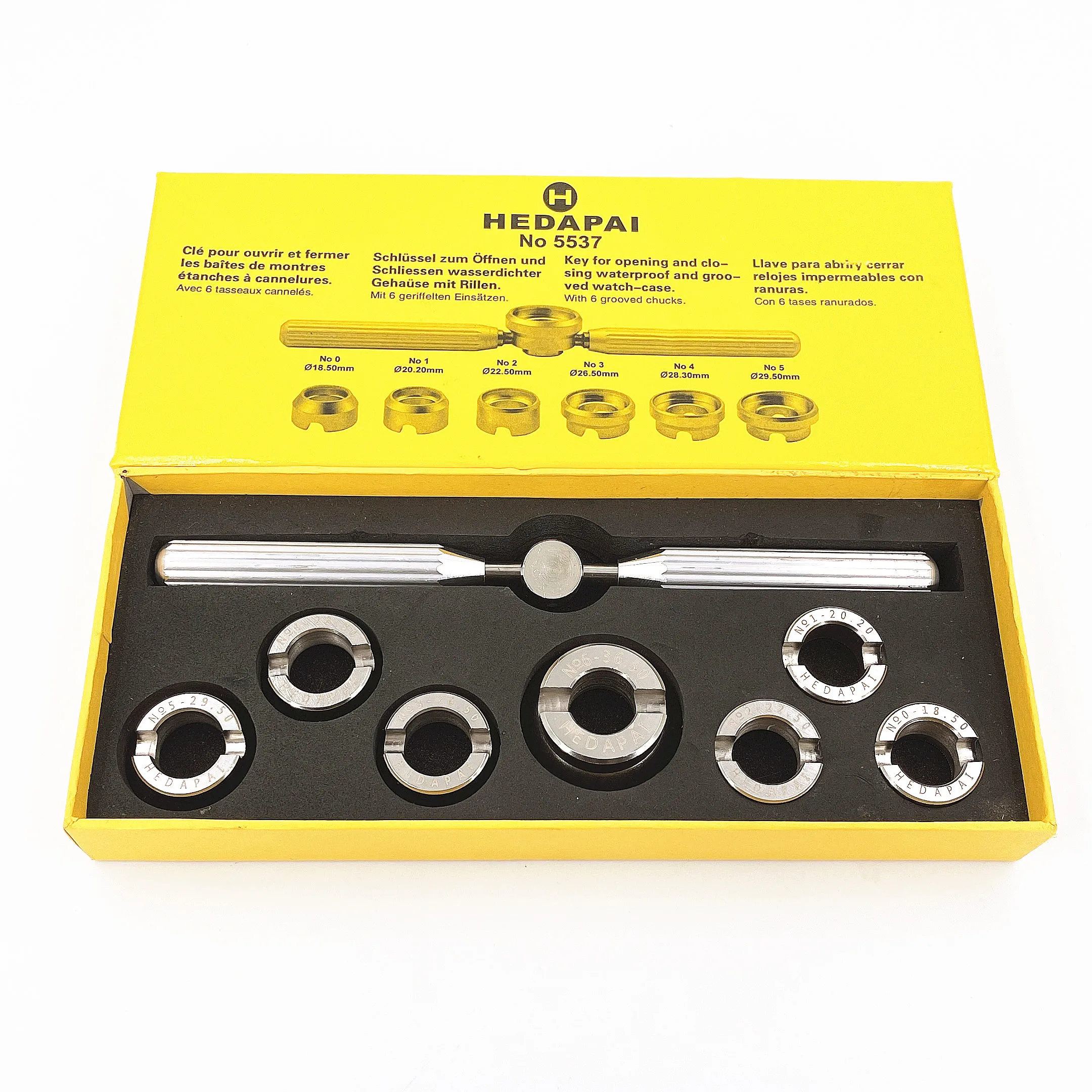 Watch Tool Watch Repair Tool Kit Professional Wovement Holder Watch Back Case Opener Clock Tit Watch Crystal Press