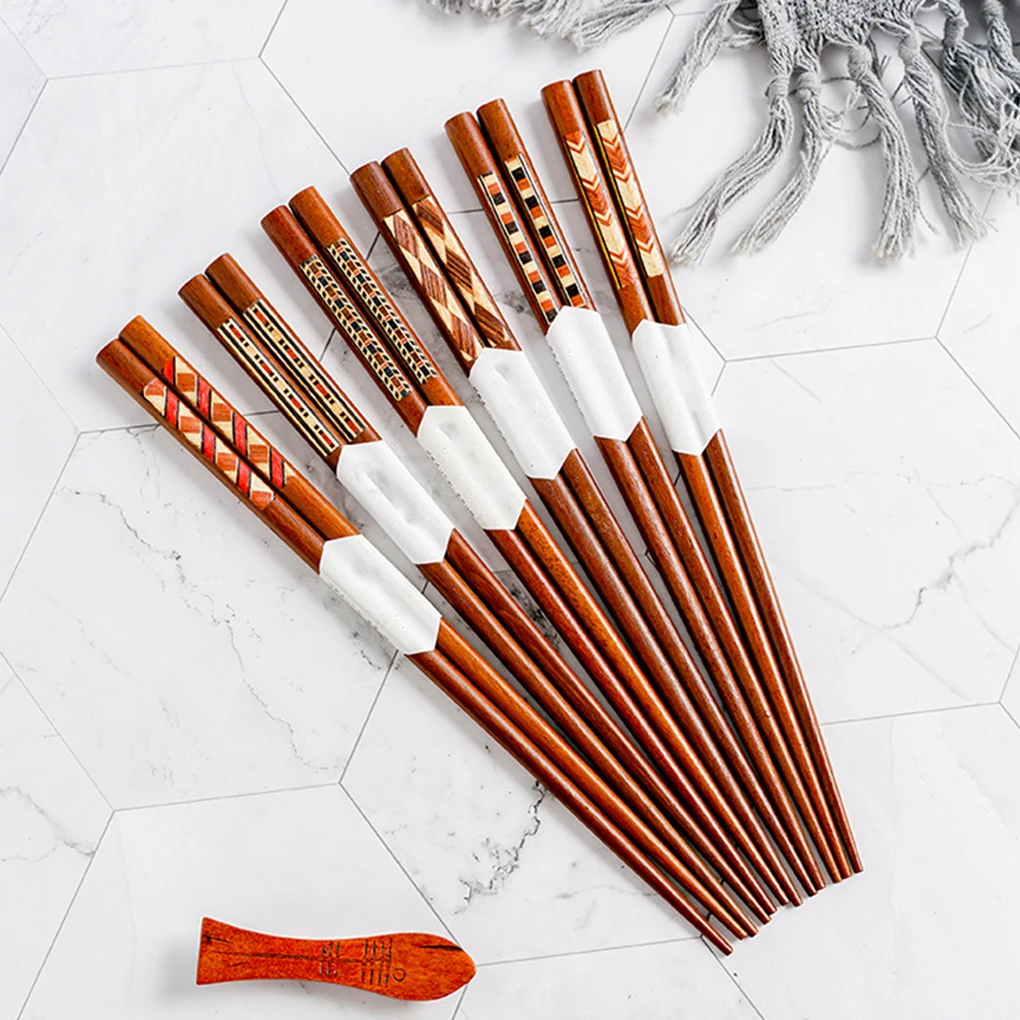 

12 Pieces Chopstick Portable Reusable Household Restaurant Chopsticks