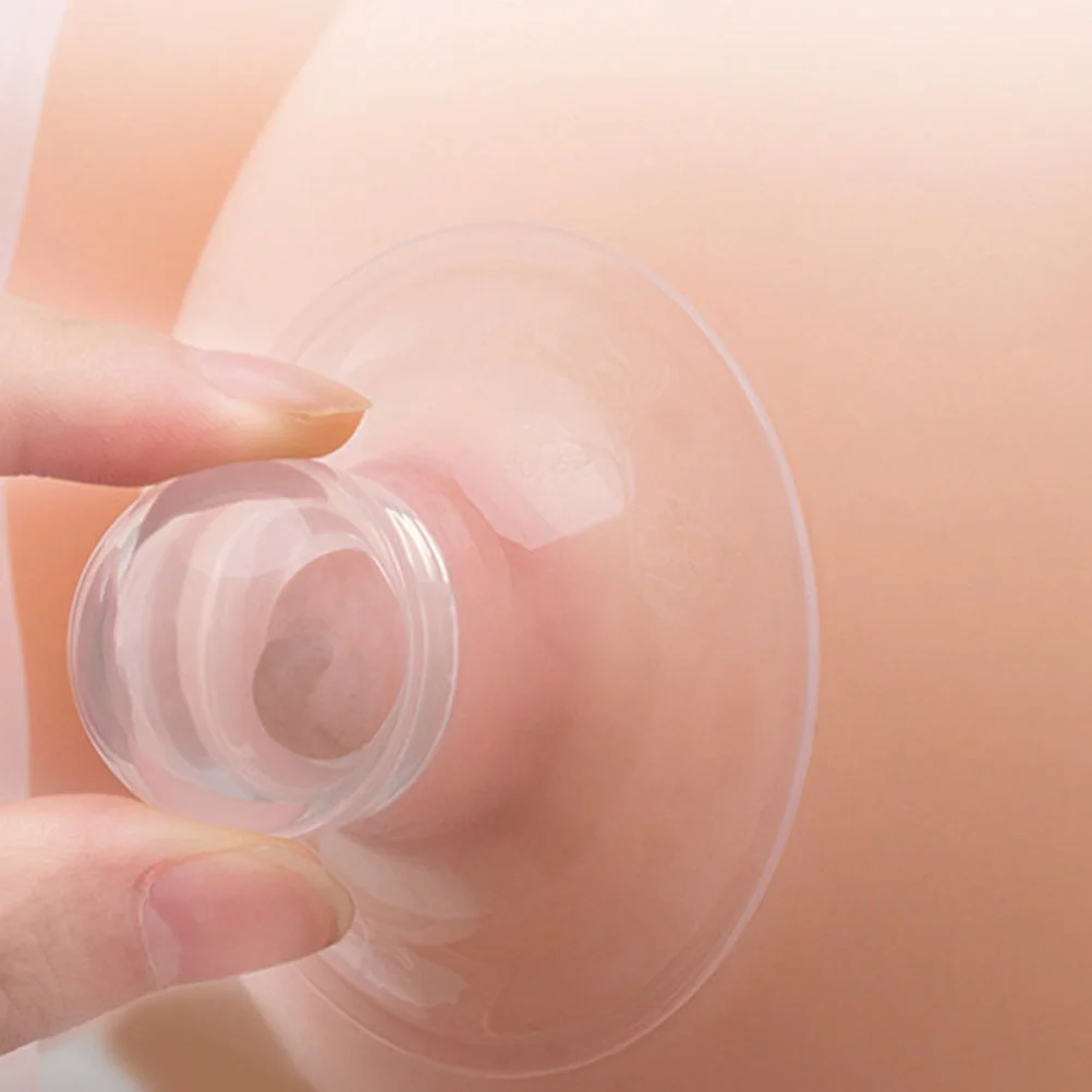 

2pcs Corrector for Flat Inverted Silicone Corrector Aspirator Corrector Device Traction with PP Package Box ( Clear )
