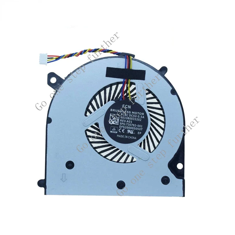 Фото DIXSG для HP серии 14, KSB0805HB-CM23 6033B 0033202 730792   -001 Сменный вентилятор охлаждения процессораElitebok 840 850 G1 G2 ZenBook №2