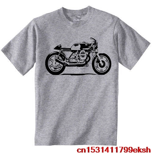 

MOTO GUZZI CAFE RACER Inspire-новая хлопковая Футболка S-M-L-XL-XXL