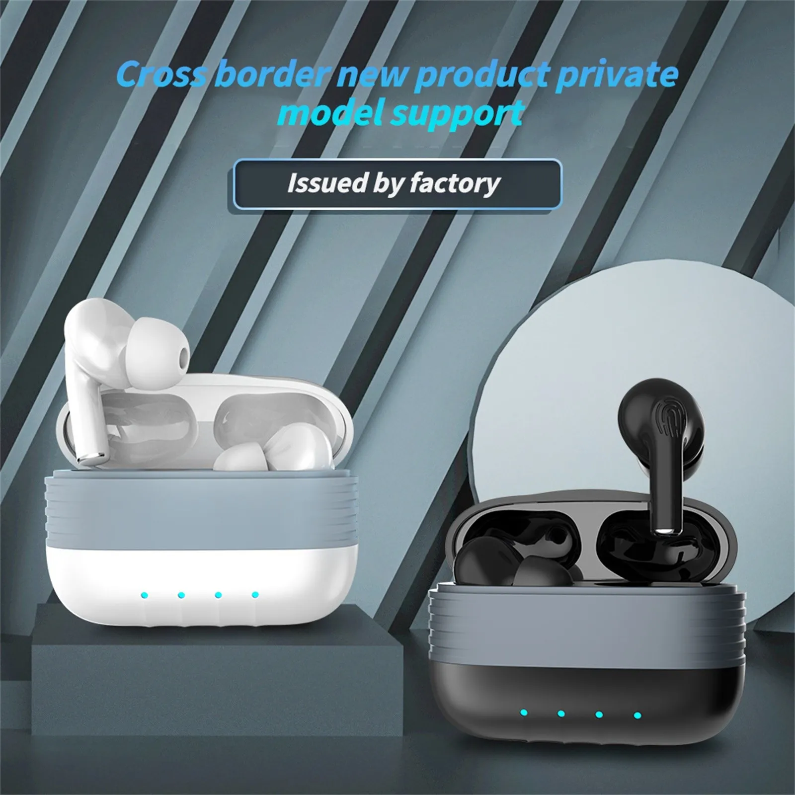 

Wireless Headphones Bluetooth Control Case with Charging Wireless Earbuds Bluetooth Headset Wireless Earbuds Hooks