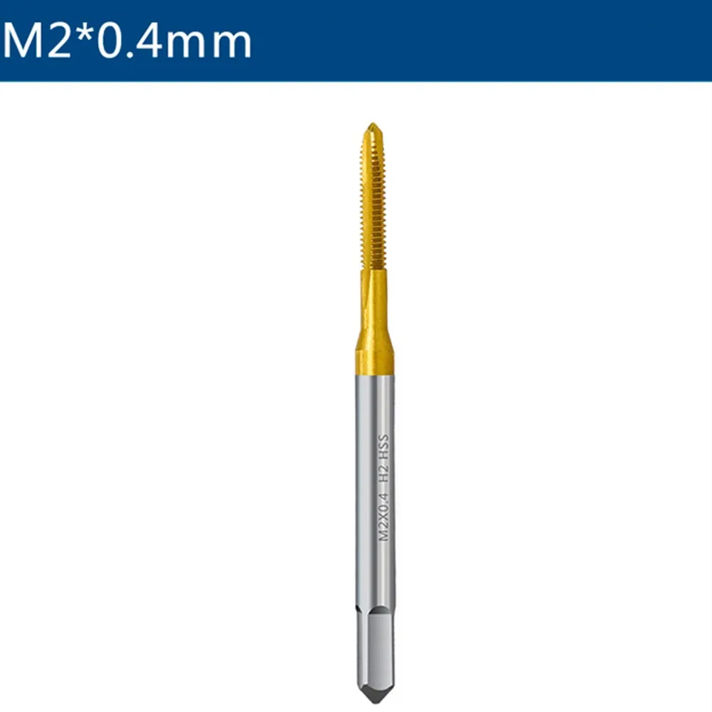 

HSS Titanium Coating Screw Tap Drill Bit M2 M3 M4 M5 M6 M8 M10 M12 Metric Straight Flute Thread Tap Hand Tools