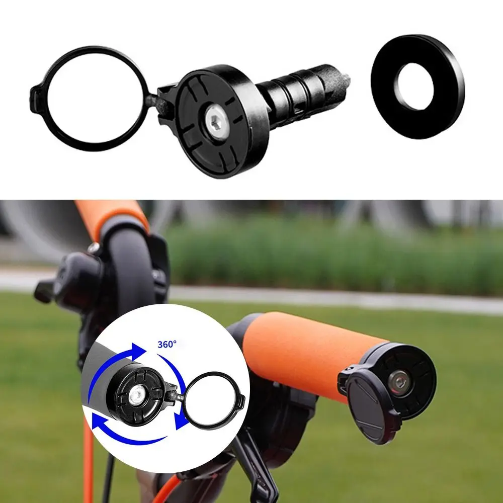 Черное зеркало заднего вида для велосипеда ручка горного/дорожного Велосипедное