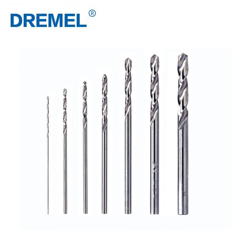 

Dremel 628 Precision Drill Bits Accessory Set with 7 Dremel Grinder Bit Metal for Rotary Tool Dremel Tool Accessories