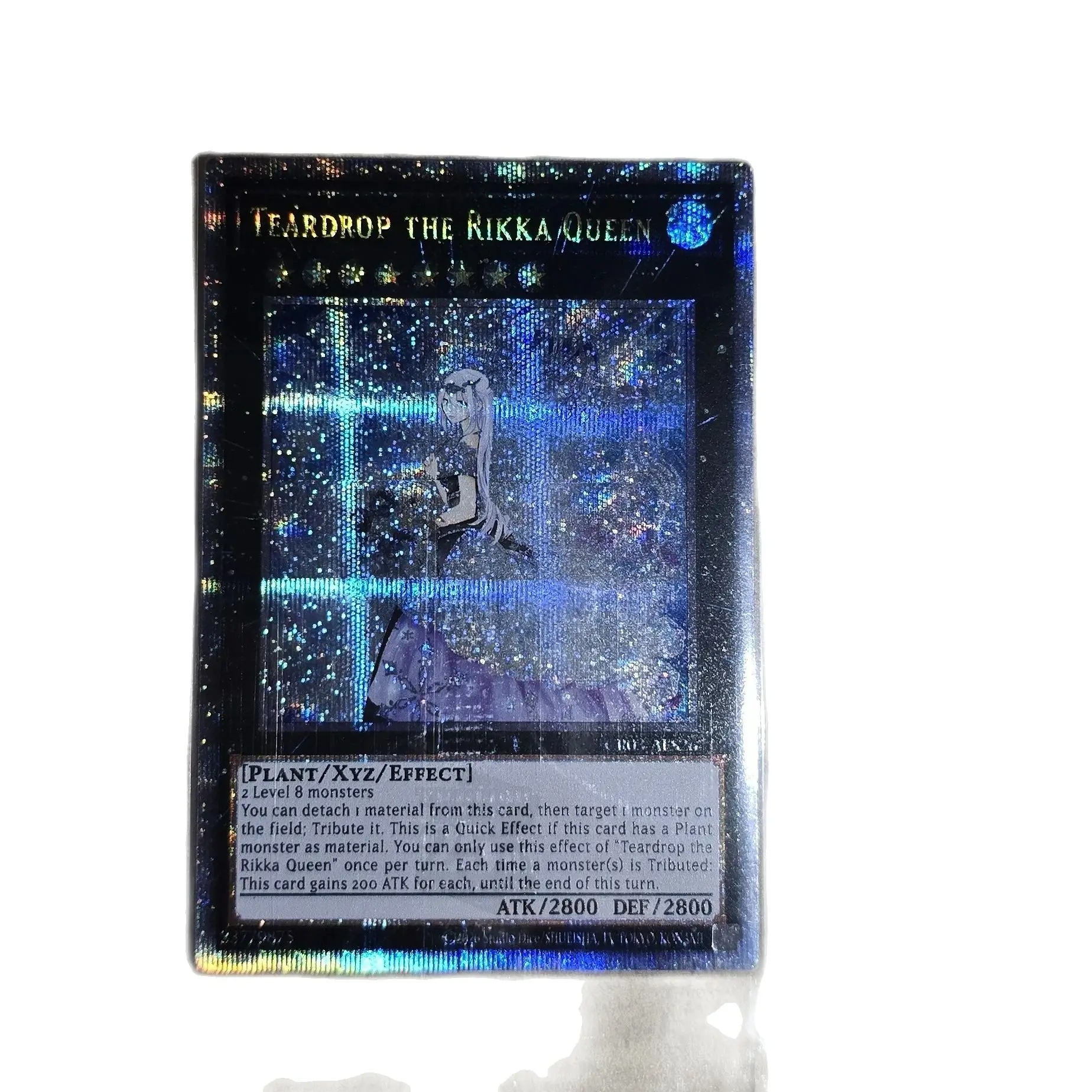 YuGiOh 25-е творение упаковка 03 + 1 Бонусная CR03 в виде слезы королева Рикки фотогалерея