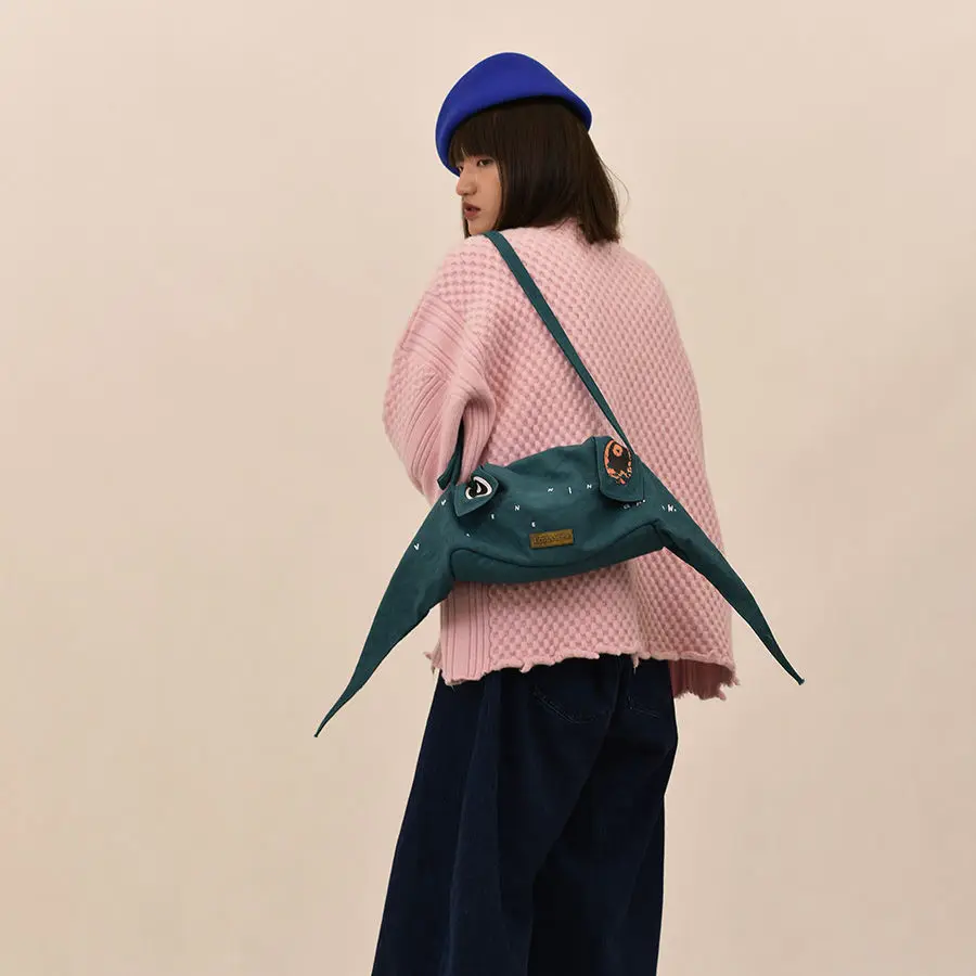

Women Hobos 2022 New Fashion Fish Eyes Canvas Hip-Hop Zipper Shoulder Bag Handbag Purses Designer Girls Bag Street Style