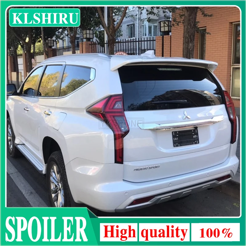 

Пластиковый спойлер KLSHIRU для mitsubishi pajero sport 2017 ABS, Модель 2016 2017 2018
