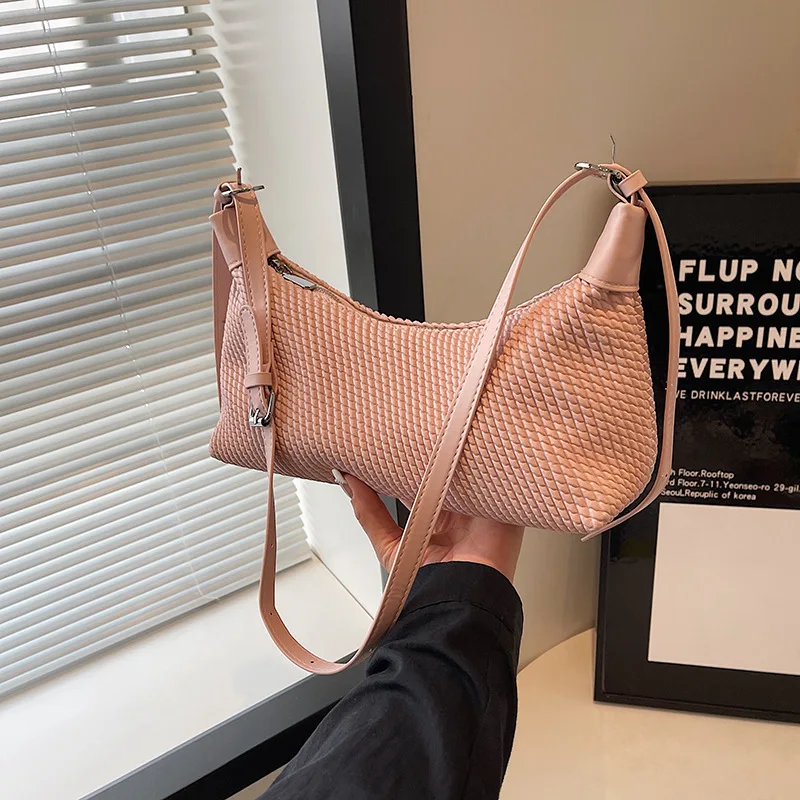 Корейская вместительная сумка для женщин 2024 новая модная через плечо