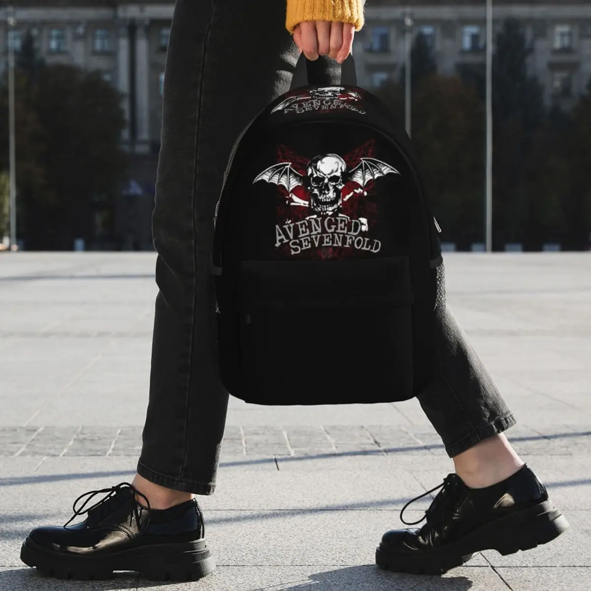 Рюкзак Avenged Sevenfold, студенческая сумка для книг для мальчиков и девочек, детская школьная сумка, компьютерные сумки на плечо для мужчин и женщин (art.: 3920cdbbe4be7) - 3920cdbbe4be7