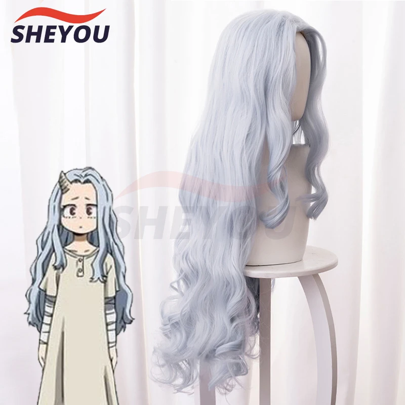 Новинка 2020 женский парик Chisaki из аниме Моя геройская Академия серая и синяя