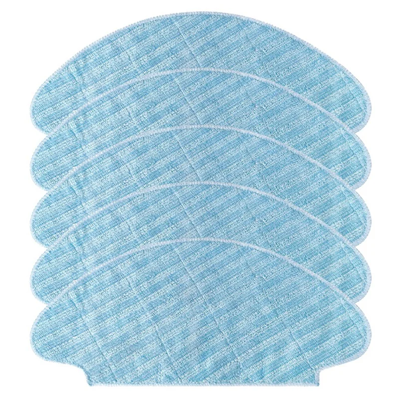 

5Pcs Mop Cloth For Tefal RG6875 Lsweep X3 Robot Vacuum Cleaner Replacement Parts Household Cleaning Accessories
