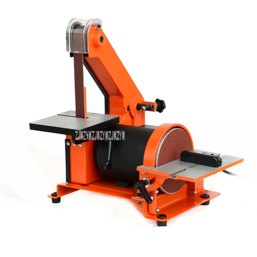 New High Quality 762 Sand Belt Machine Polishing Machine Desktop Woodworking Grinding Machine 350W 220v / 50HZ 2950Rpm 13.5m / s