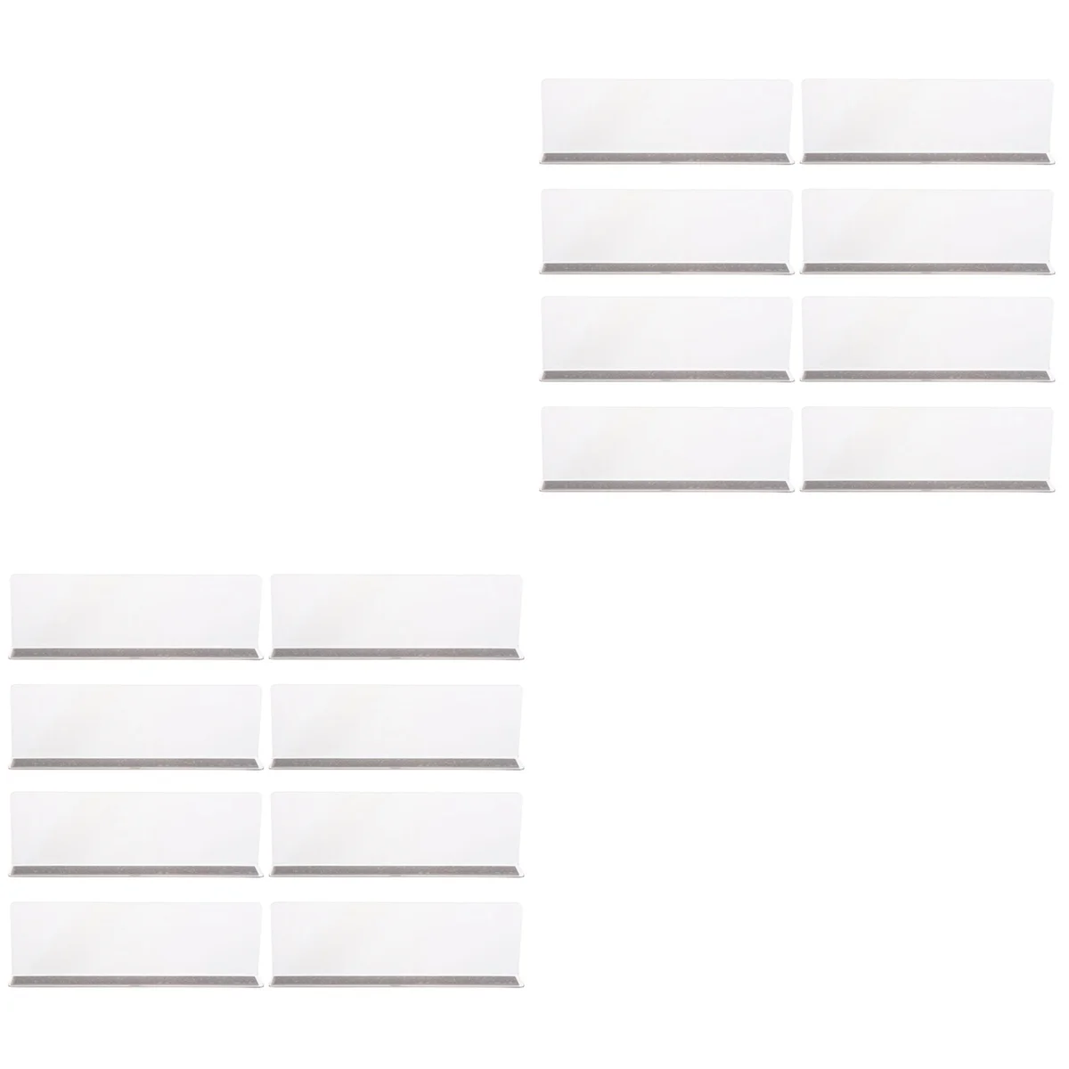 

16 pcs Shelf Dividers Magnetic Shelf Dividers L Shape Commodity Dividers