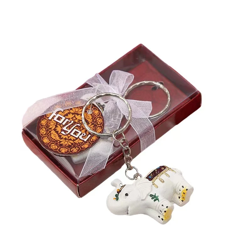 Счастливый слон брелок из смолы 20 шт