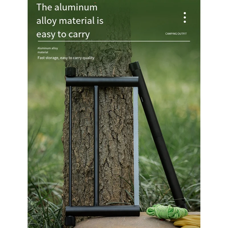 Складная носовая пила для кемпинга альпинизма обрезки деревьев ручная складная