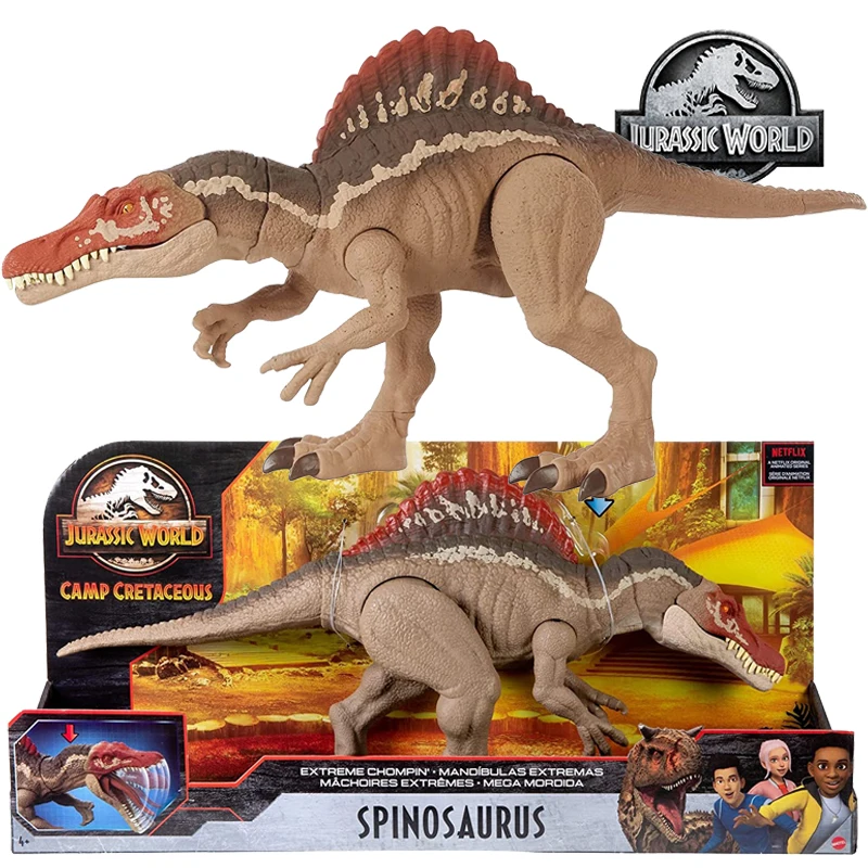 Jurassic World HCG54 Extreme Chompin Spinosaurus Dinosaur Movable ...
