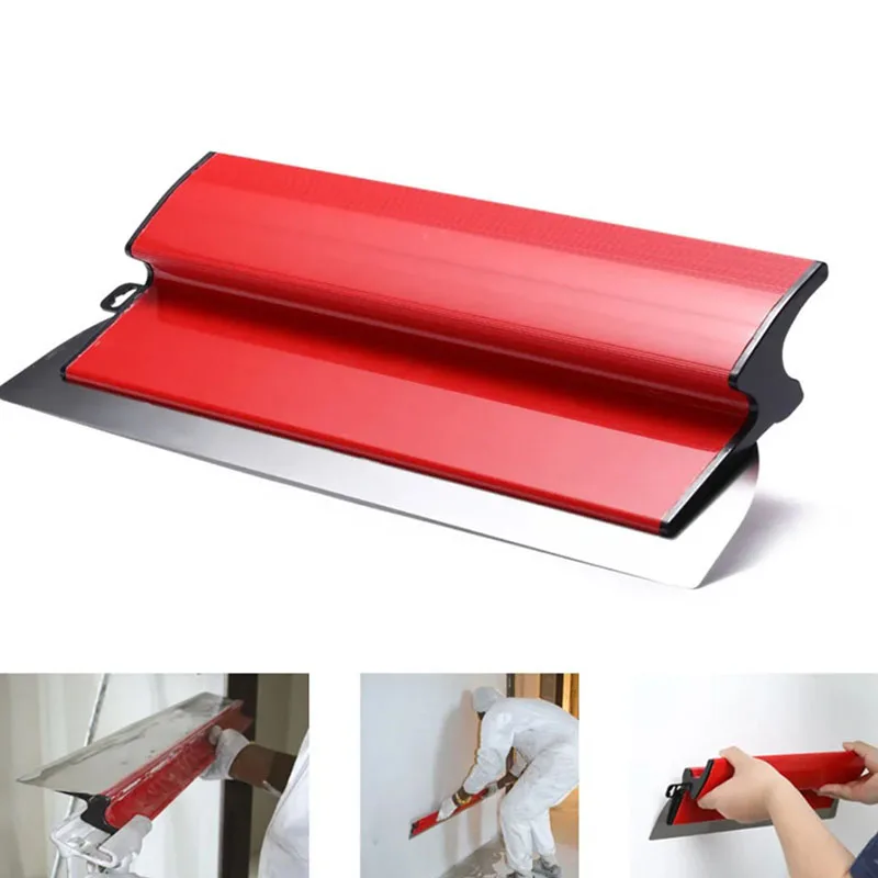 Штукатурный шпатель для гипсокартона скиммер из нержавеющей стали скребок