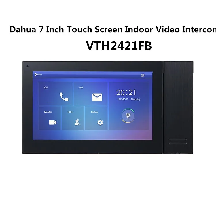 Внутренний 7-дюймовый сенсорный экран VTH2421FB, домофон с дверным звонком для помещений