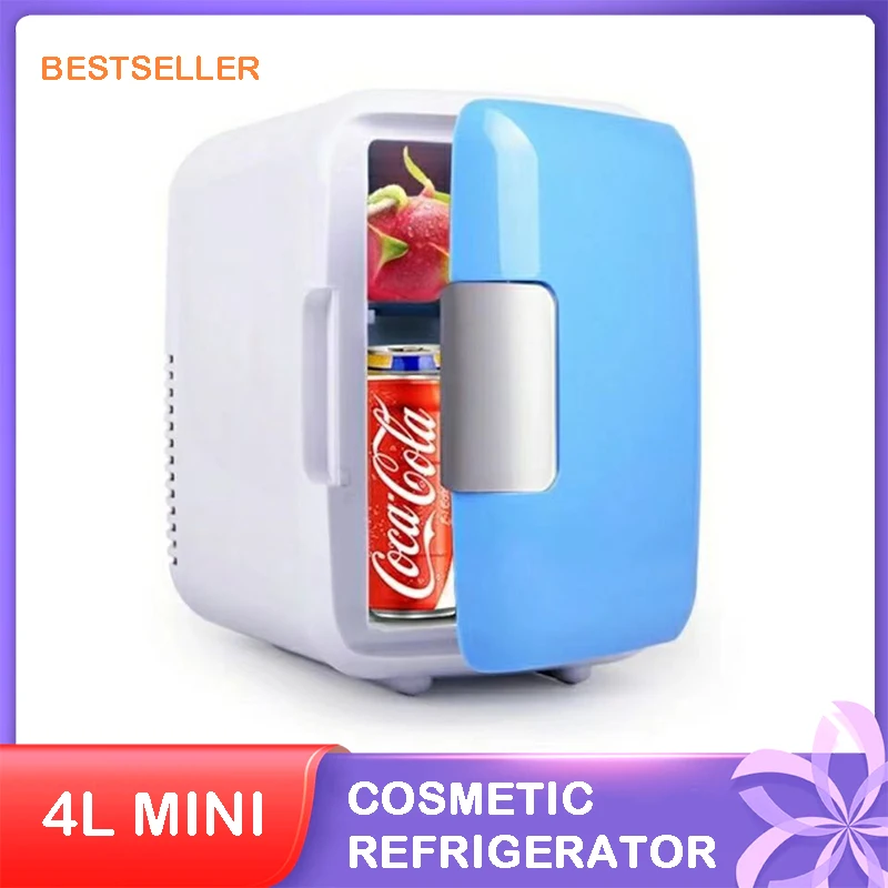 

Мини-холодильник, многофункциональный холодильник для косметики, холодильник для напитков, подогреватель, морозильник для дома и автомоби...