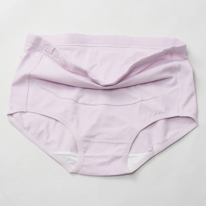 XL-6XL CANLEKALEI Plus Size Women's Panties Female Lingerie Abdomen Pregnant Solid Color Cotton Underwear Pregnancy High Waist