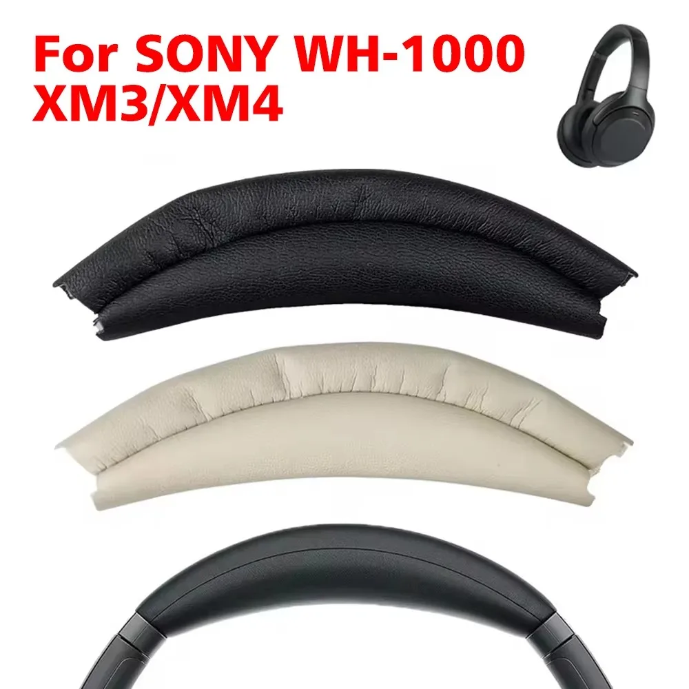 Фото Сменная повязка на голову для беспроводных наушников Sony WH-1000XM4 1000XM3, XM4 XM3, чехол на голову, подушка из пены с эффектом памяти, комплект запасных частей №1