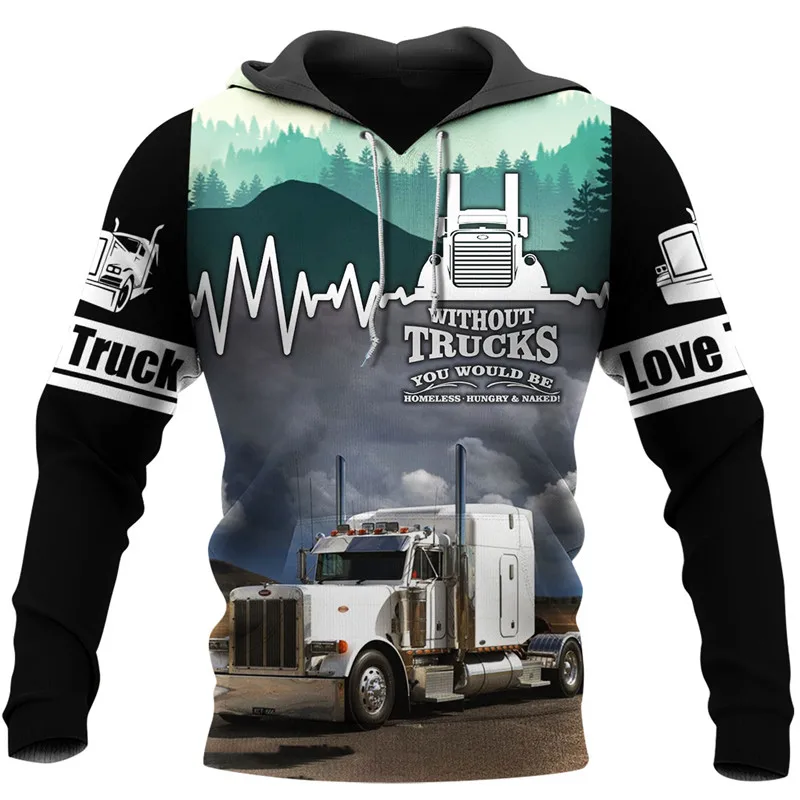 

Fashion Truck Series 3D Printing Hoodie Casual Street Hip Hop Harajuku Zipper Pullover Autumn Winter Long Sleeve Sweatshirt 002