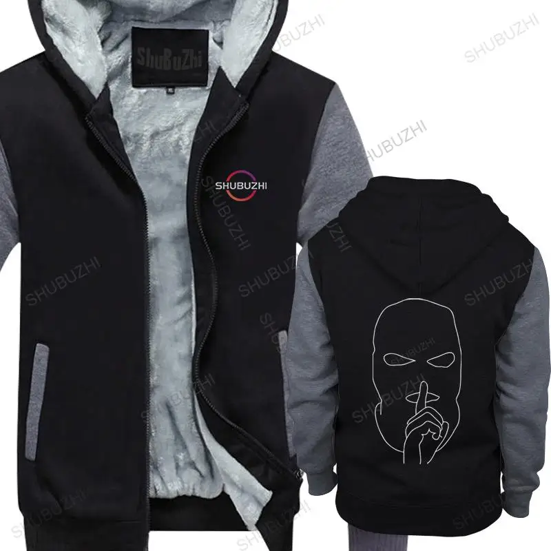 new fashion thick hoodie men winter jacket Quiet Riot dark wave urban street skate cool rave gamer unisex hoody